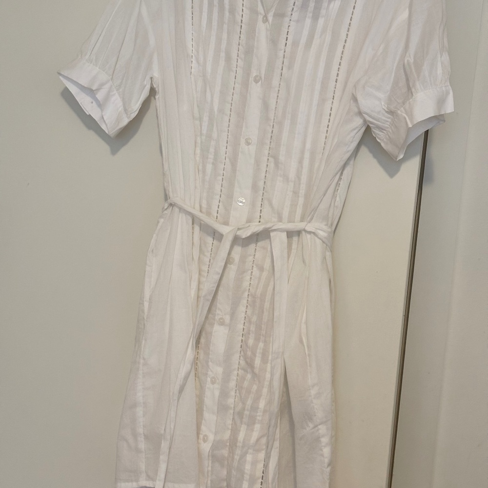 Banana Republic Factory White Dress
